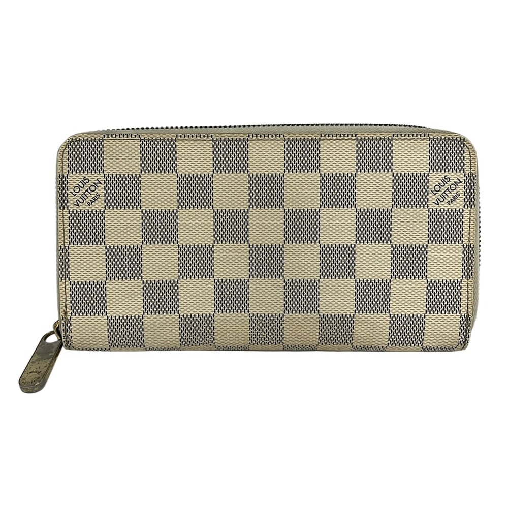 Louis Vuitton Zippy Wallet Damier Long Wallet N60019